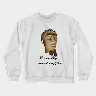 Ancient Egypt- coffee Crewneck Sweatshirt